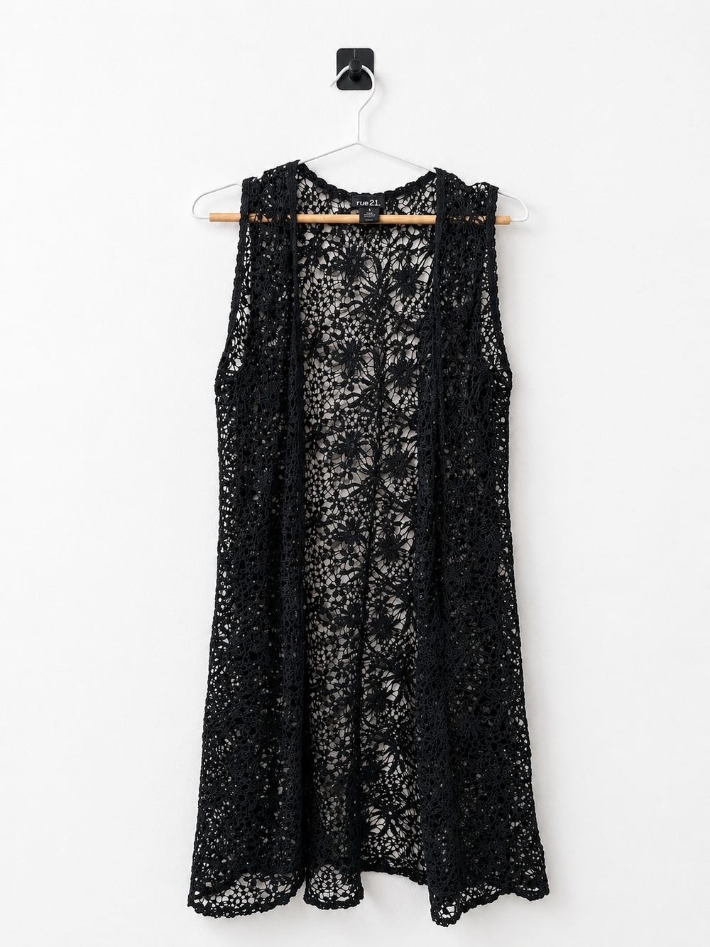 Rue21 Black Long Sleeve Knit cardigan